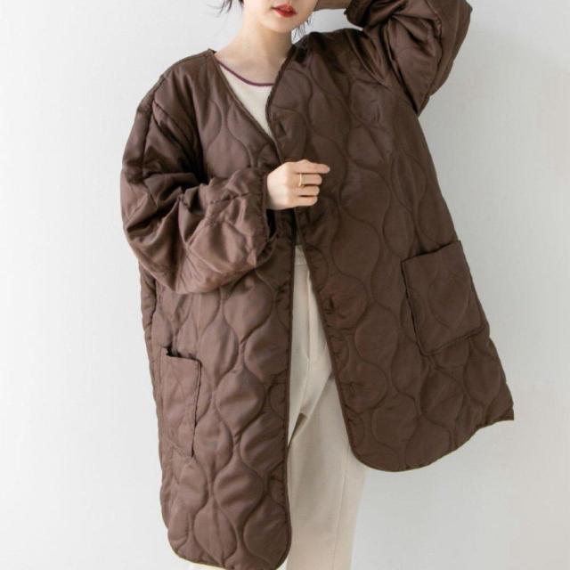 SO�SU/�R�[�g���t������I�u���E���J���[�̌y�ʃR�[�g 