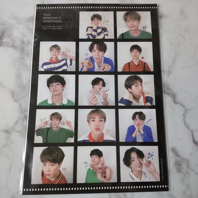 BTSSELFIE STICKER Q &܂肽݃|X^[P heNc  ^gObY 