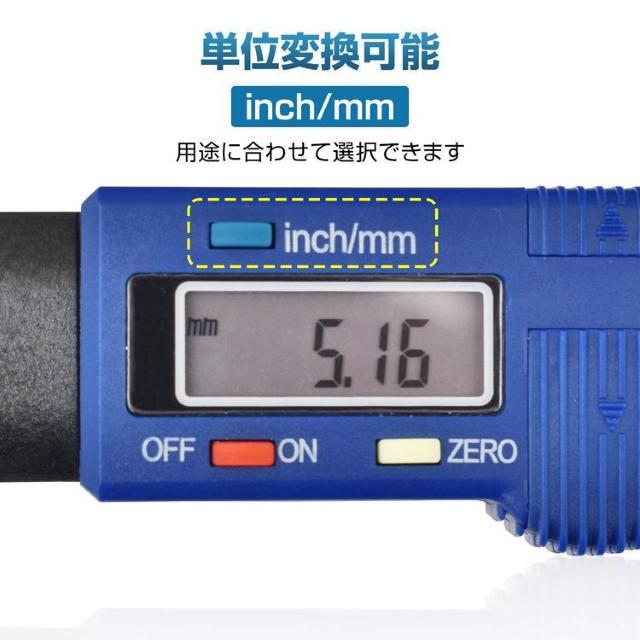 タイヤ溝測定器 タイヤ溝測定ゲージ デジタル デプスゲージ 測定機 ゲージ タイヤ 溝 深さ 車 メンテナンス < 自動車/バイク タイヤ溝測定器 タイヤ溝測定ゲージ デジタル デプスゲージ 測定機 ゲージ タイヤ 溝 深さ 車 メンテナンス < 自動車/バイク