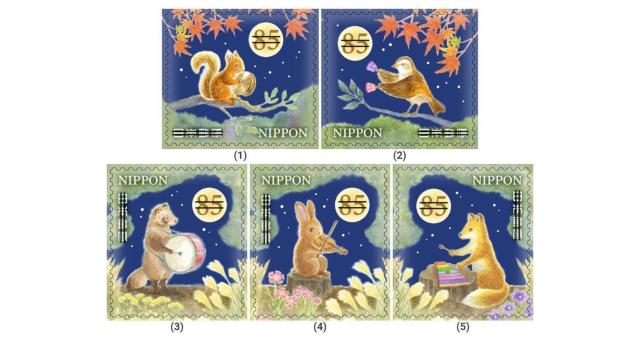 2025年 秋のグリーティング 85円切手 リス タヌキ キツネ ウサギ < ホビー 2025年 秋のグリーティング 85円切手 リス タヌキ キツネ ウサギ < ホビーの