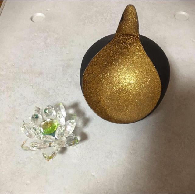 ガラス細工 ハスの花 アジア雑貨 クリスタル < インテリア/ライフ ガラス細工 ハスの花 アジア雑貨 クリスタル < インテリア/ライフの