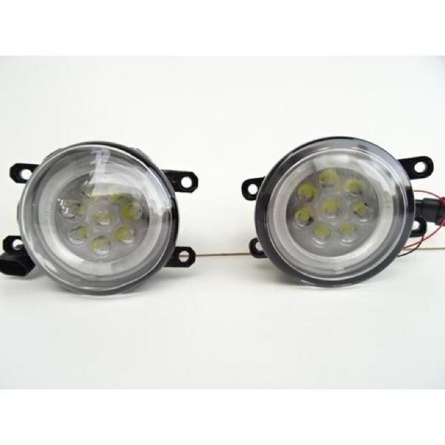 トヨタLEDイカリング&ハイパワーフォグランプ フォグライト ホワイト 白 < 自動車/バイク トヨタLEDイカリング&ハイパワーフォグランプ フォグライト ホワイト 白 < 自動車/バイク
