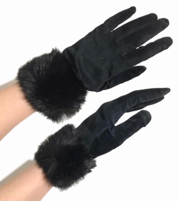 冬フォーマル黒革手袋〓高級リアルファー〓新品〓 < 女性ファッション 冬フォーマル黒革手袋〓高級リアルファー〓新品〓 < 女性ファッションの