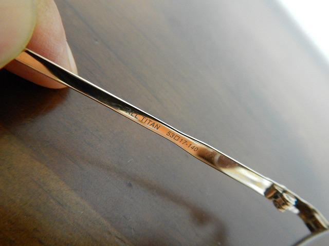 ◆ブランシェ Branche 53□17-140 チタンフレーム 眼鏡 度あり 中古品 < 男性ファッション  ◆ブランシェ Branche 53□17-140 チタンフレーム 眼鏡 度あり 中古品 < 男性ファッションの