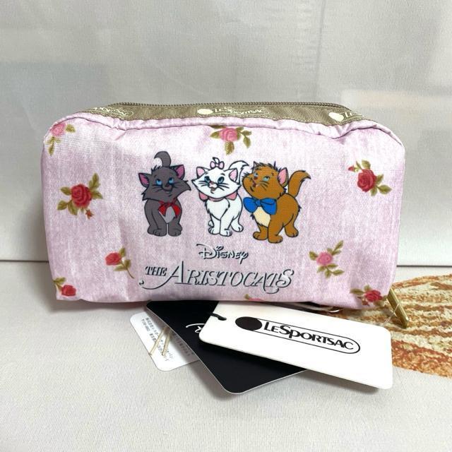 ★新品未使用★LeSportsac レスポートサック アリストキャットフラワー 化粧ポーチ ポーチ 6511  送料無料 < 女性ファッション  ★新品未使用★LeSportsac レスポートサック アリストキャットフラワー 化粧ポーチ ポーチ 6511  送料無料 < 女性ファッションの