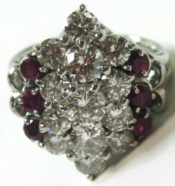 ɔiPt900v`i r[6 嗱̃_C133.13ct #16  ANZT[/v 