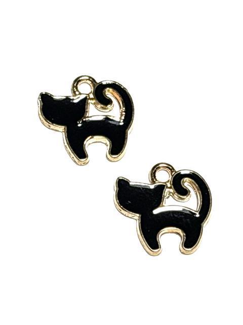 982 黒色 小さい猫ちゃん 2個 エナメルチャーム 金属パーツ アクセサリー材料 ねこネコ < ペット/手芸/園芸 982 黒色 小さい猫ちゃん 2個 エナメルチャーム 金属パーツ アクセサリー材料 ねこネコ < ペット/手芸/園芸の