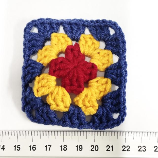 22*ハンドメイド♪グラニースクエアモチーフ 15 < ペット/手芸/園芸 22*ハンドメイド♪グラニースクエアモチーフ 15 < ペット/手芸/園芸の