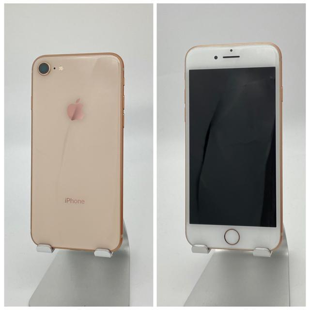 A 100% iPhone 8 64 GB SIM�t���[ �S�[���h �{�� �� �Ɠd/AV�� 