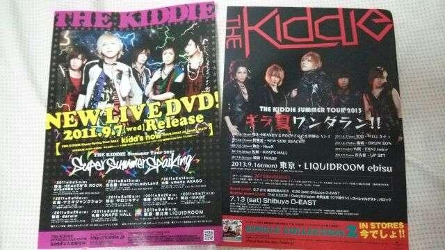 切り抜き送料半額♪THE kIDDlEのliveビラ(’-’*)♪ < タレントグッズ  切り抜き送料半額♪THE kIDDlEのliveビラ(’-’*)♪ < タレントグッズの