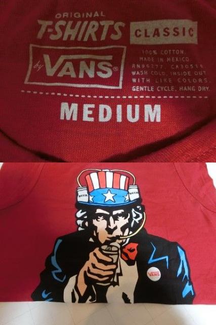 USA購入 バンズ【Vans】イラストプリント タンクトップUS M RED < ブランド  USA購入 バンズ【Vans】イラストプリント タンクトップUS M RED < ブランドの