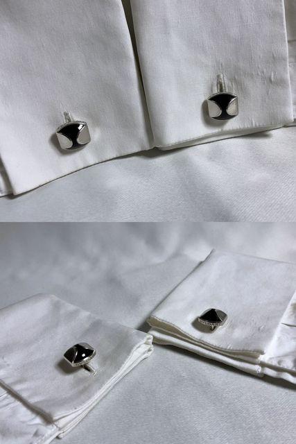 正規 ブルガリBVLGARI パレンテシ ブラック×SV925 カフス カフリンクス ドーム型ボタン < ブランド  正規 ブルガリBVLGARI パレンテシ ブラック×SV925 カフス カフリンクス ドーム型ボタン < ブランドの