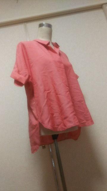 大きいサイズ★ピンクシャツ★F < 女性ファッション  大きいサイズ★ピンクシャツ★F  < 女性ファッションの