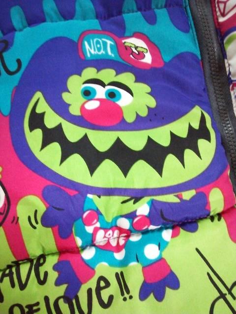 中古フード付き総柄中綿ベスト150ラブレボリューション ラブレボ < ブランド 中古フード付き総柄中綿ベスト150ラブレボリューション ラブレボ < ブランドの