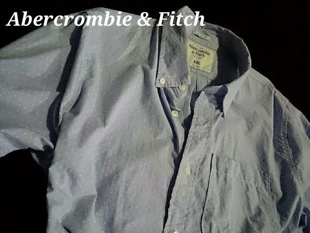 【Abercrombie & Fitch】アバクロ Vintage カジュアルシャツ XXL/ドット柄 < ブランド 【Abercrombie & Fitch】アバクロ Vintage カジュアルシャツ XXL/ドット柄 < ブランドの