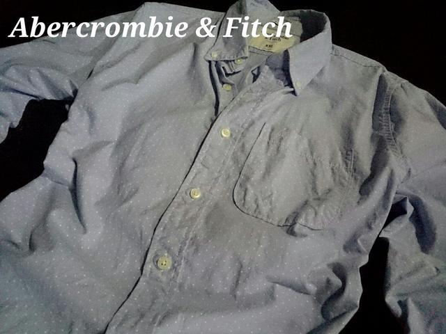 【Abercrombie & Fitch】アバクロ Vintage カジュアルシャツ XXL/ドット柄 < ブランド 【Abercrombie & Fitch】アバクロ Vintage カジュアルシャツ XXL/ドット柄 < ブランドの