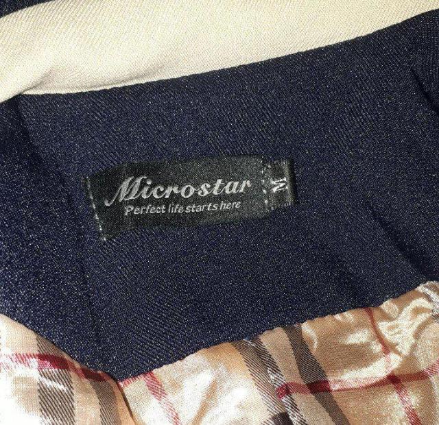 Microstar �g�����`�R�[�g(M�T�C�Y/�l�C�r�[) �� �����t�@�b�V������ 