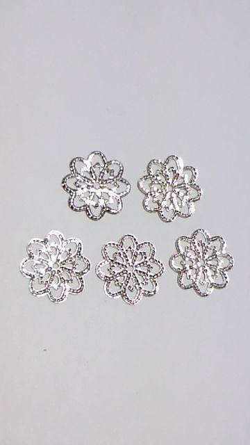 透かしお花14oニッケルカラー10個 < ペット/手芸/園芸  透かしお花14oニッケルカラー10個  < ペット/手芸/園芸の