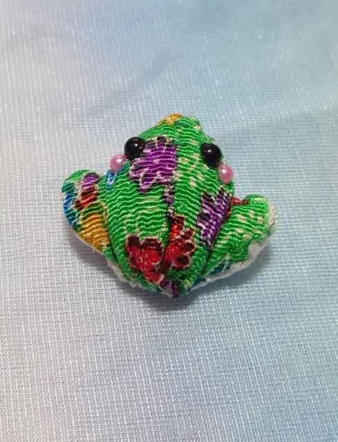 ハンドメイド♪『ちりめんカエル』A < ペット/手芸/園芸  ハンドメイド♪『ちりめんカエル』A < ペット/手芸/園芸の