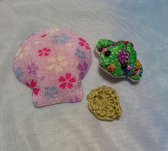 ハンドメイド♪『ちりめんカエル』A < ペット/手芸/園芸  ハンドメイド♪『ちりめんカエル』A < ペット/手芸/園芸の