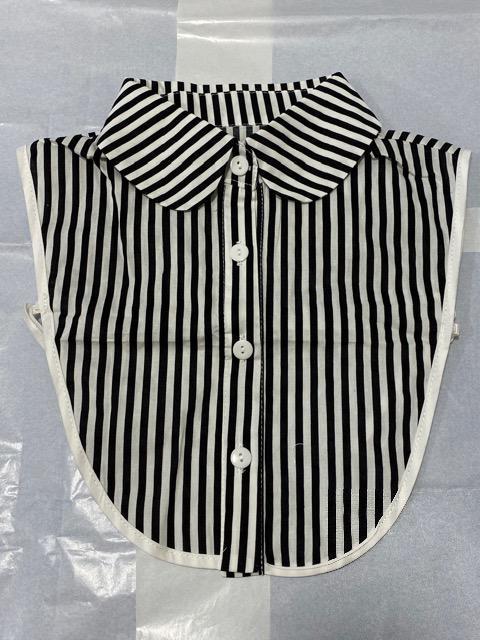 未使用 付け襟 ストライプ < 女性ファッション  未使用 付け襟 ストライプ  < 女性ファッションの