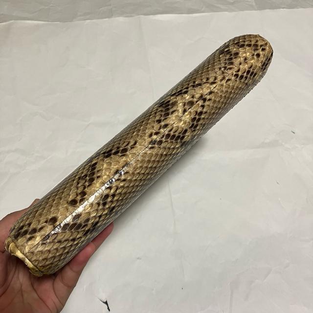 【アンティーク】 パイソン / パーティーバッグ / クラッチバッグ / がま口 < 女性ファッション  【アンティーク】 パイソン / パーティーバッグ / クラッチバッグ / がま口 < 女性ファッションの