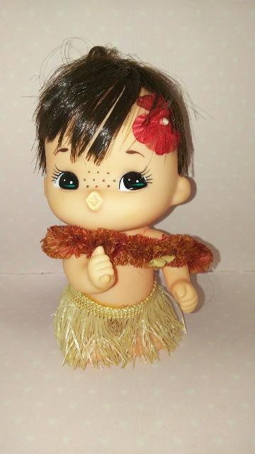 昭和レトロ古いハワイアンドールDoll人形IKBマーク刻印日本製ビンテージアンティークvintageantique < おもちゃ  昭和レトロ古いハワイアンドールDoll人形IKBマーク刻印日本製ビンテージアンティークvintageantique  < おもちゃの