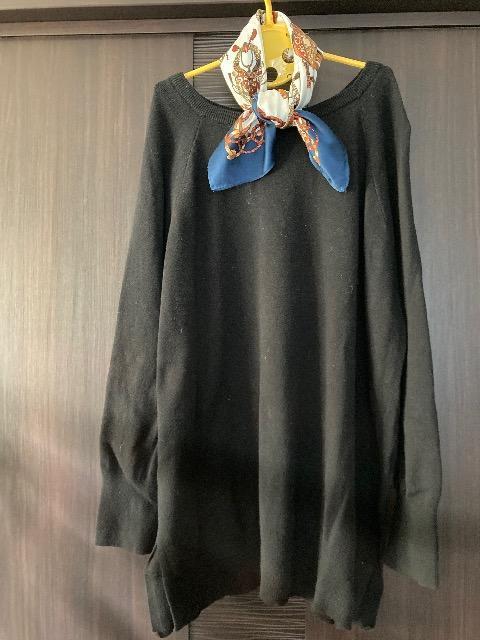 AMERICAN HOLIC/バイパチラグランニットチュニック&バンドカラーシャツ&テーパードデニム < ブランド AMERICAN HOLIC/バイパチラグランニットチュニック&バンドカラーシャツ&テーパードデニム < ブランドの