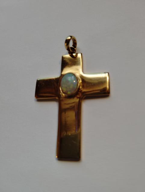 18K �y���_���g�g�b�v�@�N���X�@�I�p�[���@20.9g  �� �j���A�N�Z�T���[/���v�� 