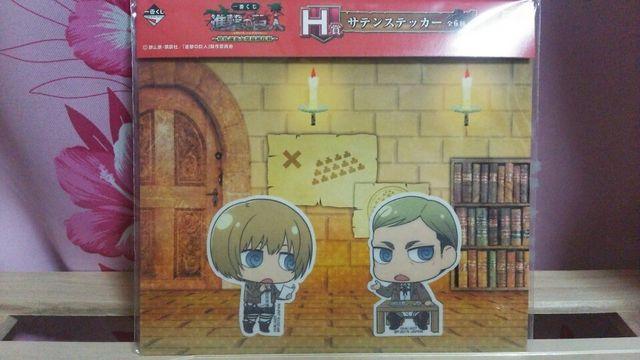 ★進撃の巨人★サテンステッカー★一番くじ★A < アニメ/コミック/キャラクター ★進撃の巨人★サテンステッカー★一番くじ★A < アニメ/コミック/キャラクターの