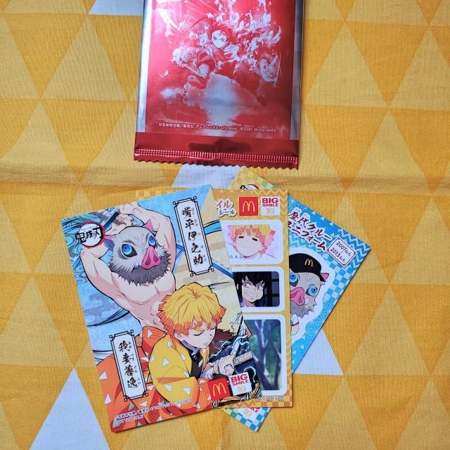 ラスト!新品*鬼滅の刃*マック*ハッピーセット*シール*二弾*善逸&伊之助 < アニメ/コミック/キャラクター  ラスト!新品*鬼滅の刃*マック*ハッピーセット*シール*二弾*善逸&伊之助  < アニメ/コミック/キャラクターの
