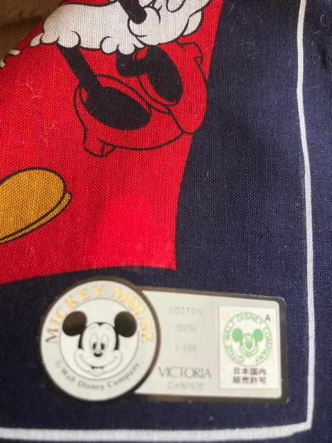 1578.未使用☆レトロ☆ミッキー&ミニー☆大判ハンカチ < アニメ/コミック/キャラクター  1578.未使用☆レトロ☆ミッキー&ミニー☆大判ハンカチ < アニメ/コミック/キャラクターの