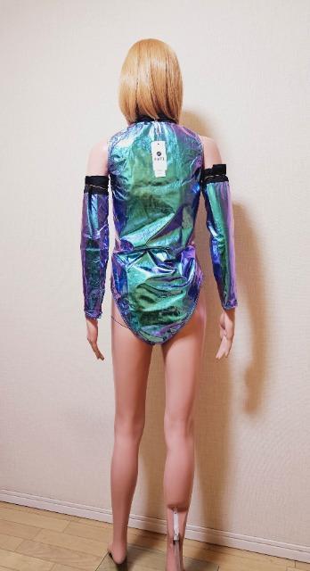 新品タグ付☆特大XXL☆光沢つるAてかAメタリック素材の前ZIP付きレオタード7089☆3点で即落 < 女性ファッション  新品タグ付☆特大XXL☆光沢つるAてかAメタリック素材の前ZIP付きレオタード7089☆3点で即落 < 女性ファッションの