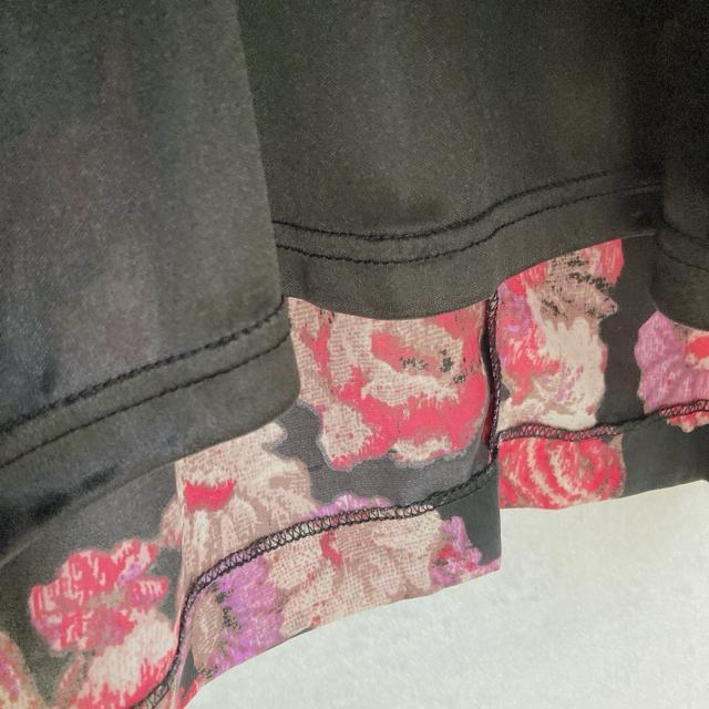 axes femme ラグラン 花柄 チュニック パーティードレス ワンピース M < ブランド  axes femme ラグラン 花柄 チュニック パーティードレス ワンピース M < ブランドの