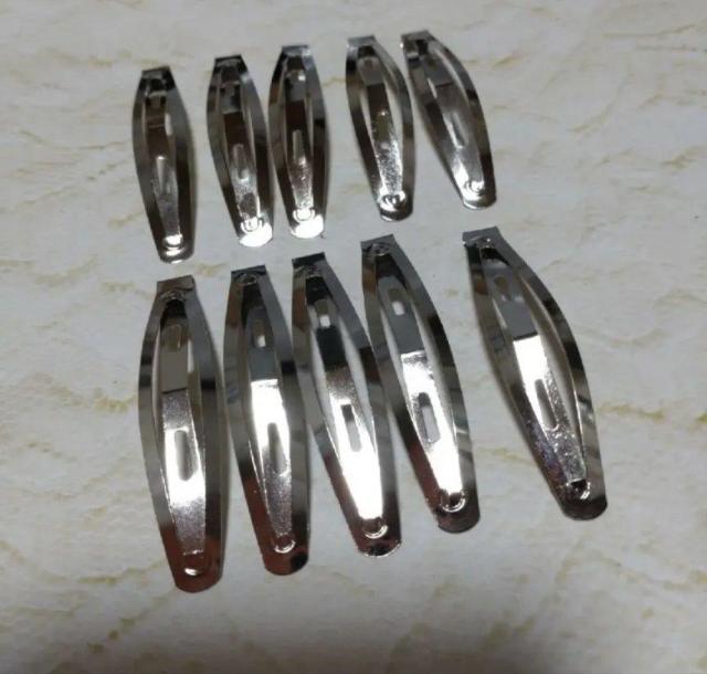 シルバー色ぱっちん留め10個セット < 女性アクセサリー/時計  シルバー色ぱっちん留め10個セット  < 女性アクセサリー/時計の