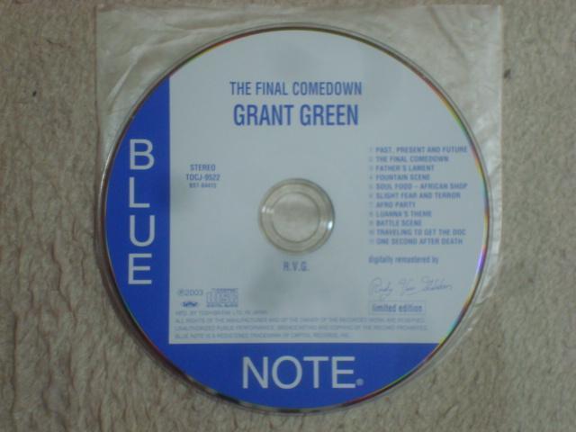 UEt@CiEJ_EiTHE FINAL COMEDOWNj / OgEO[iGRANT GREENj WPCD  CD/DVD/rfI 