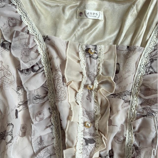 タンス整理品 衣類 おまとめOK ホームクリーニング済み axes femme 猫柄ワンピース Mサイズ < 女性ファッション  タンス整理品 衣類 おまとめOK ホームクリーニング済み axes femme 猫柄ワンピース Mサイズ < 女性ファッションの