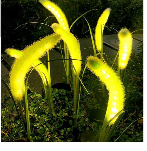 【新商品】ソーラーパワーリードライト 3本 LED発光ドッグテール芝生ライト 屋外ヴィラガーデン装飾 中庭ライト < ペット/手芸/園芸 【新商品】ソーラーパワーリードライト 3本 LED発光ドッグテール芝生ライト 屋外ヴィラガーデン装飾 中庭ライト < ペット/手芸/園芸の