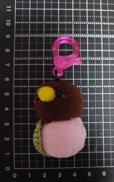 ハンドメイド♪ポンポンカニカンマスコット★コロコロキーウィちゃんとトロピカルフルーツ★もも < ペット/手芸/園芸 ハンドメイド♪ポンポンカニカンマスコット★コロコロキーウィちゃんとトロピカルフルーツ★もも < ペット/手芸/園芸の