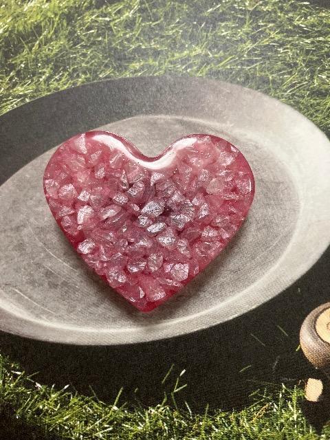 ハンドメイド レジン ハート マグネット < 女性ファッション  ハンドメイド レジン ハート マグネット  < 女性ファッションの