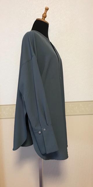 JEANASIS 深Vブラウス ブルーグレー < ブランド JEANASIS 深Vブラウス ブルーグレー < ブランドの