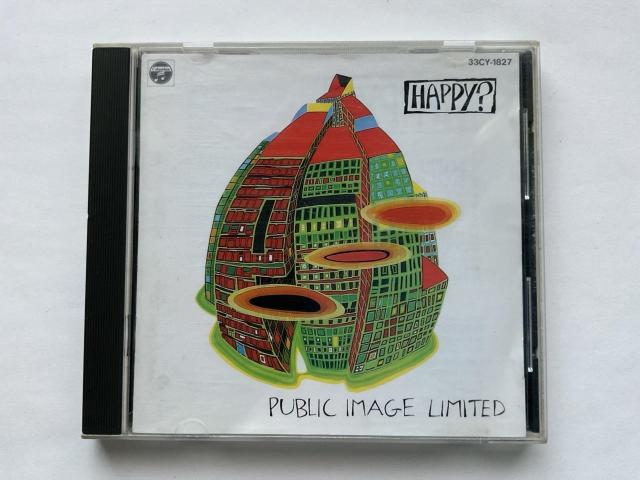 Public Image Limited (PiL) HAPPY? CD 33CY-1827 ���{�� �W�����E���C�h��  �� CD/DVD/�r�f�I�� 