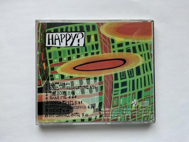 Public Image Limited (PiL) HAPPY? CD 33CY-1827 ���{�� �W�����E���C�h�� �� CD/DVD/�r�f�I�� 