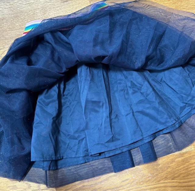 【H&M】ガールズ チュールスカート ラメ 140cm < キッズ/ベビー 【H&M】ガールズ チュールスカート ラメ 140cm < キッズ/ベビーの