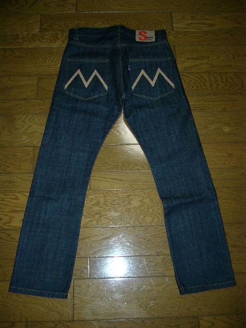 新品M&MインディゴデニムSエムアンドエムポケットMロゴ < 男性ファッション 新品M&MインディゴデニムSエムアンドエムポケットMロゴ < 男性ファッションの