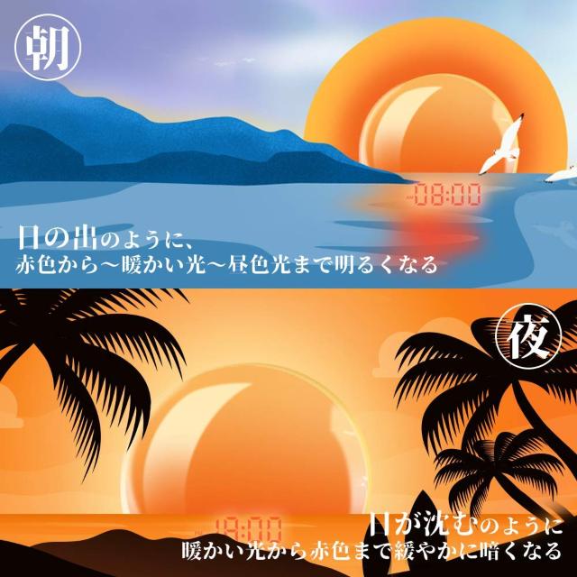 目覚まし時計 光 大音量 目覚ましライト デジタル スヌーズ < インテリア/ライフ  目覚まし時計 光 大音量 目覚ましライト デジタル スヌーズ < インテリア/ライフの