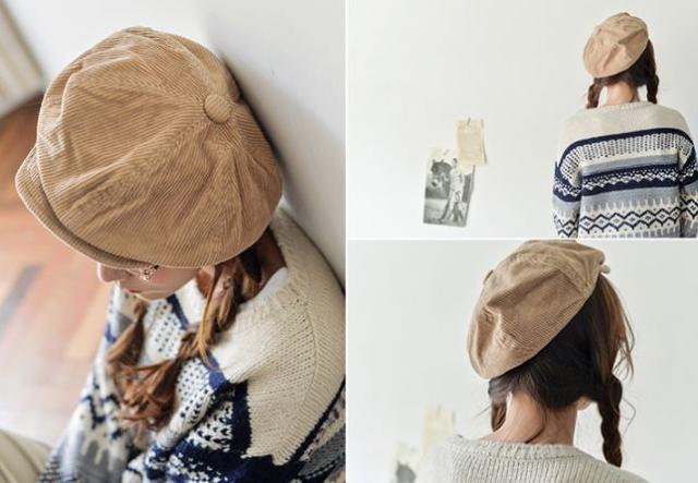 送料無料 レディースコーデュロイ キャスケット < 女性ファッション  送料無料 レディースコーデュロイ キャスケット < 女性ファッションの