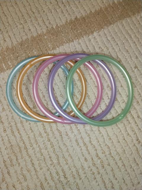 ブレスレット 5本セット used < 女性アクセサリー/時計  ブレスレット 5本セット used < 女性アクセサリー/時計の