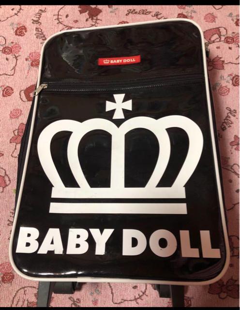 中古★BABYDOLLベビードール★キャリーバッグ 黒 < ブランド  中古★BABYDOLLベビードール★キャリーバッグ 黒  < ブランドの