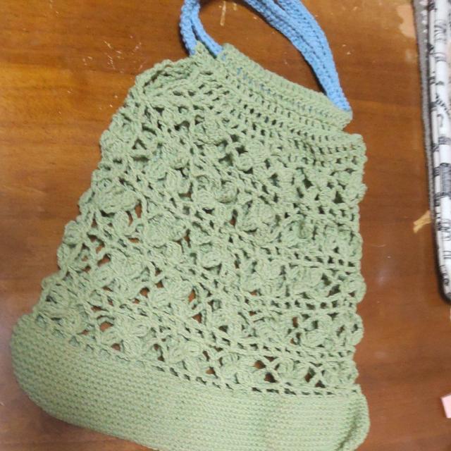手編みの手提げバック < ペット/手芸/園芸  手編みの手提げバック  < ペット/手芸/園芸の